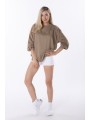 bluza z wyszywanym napisem -  omnimoda.pl