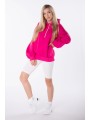 bluza oversize z nadrukiem na plecach -  omnimoda.pl