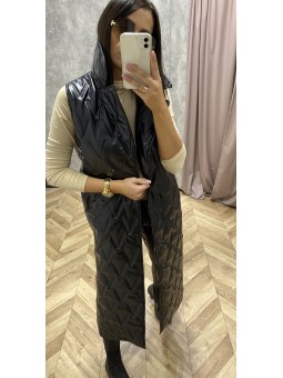 Maxi pikowana kamizelka -  omnimoda.pl