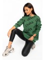 Sweter w graficzny print -  omnimoda.pl