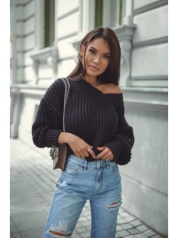 Sweter o grubszym splocie -  omnimoda.pl