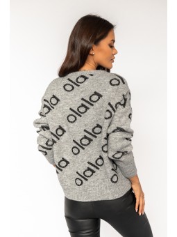 Sweter w napisy -  omnimoda.pl